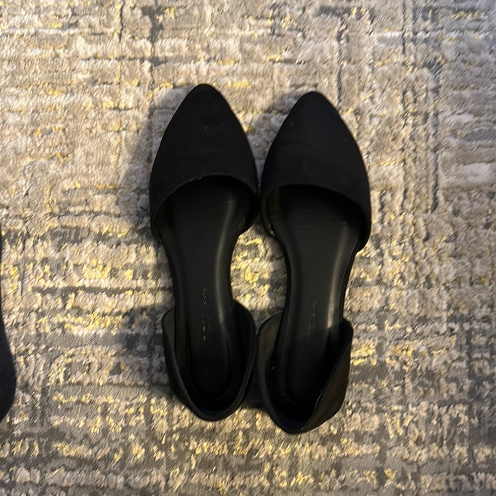 Nordstorm Black flats 7.5